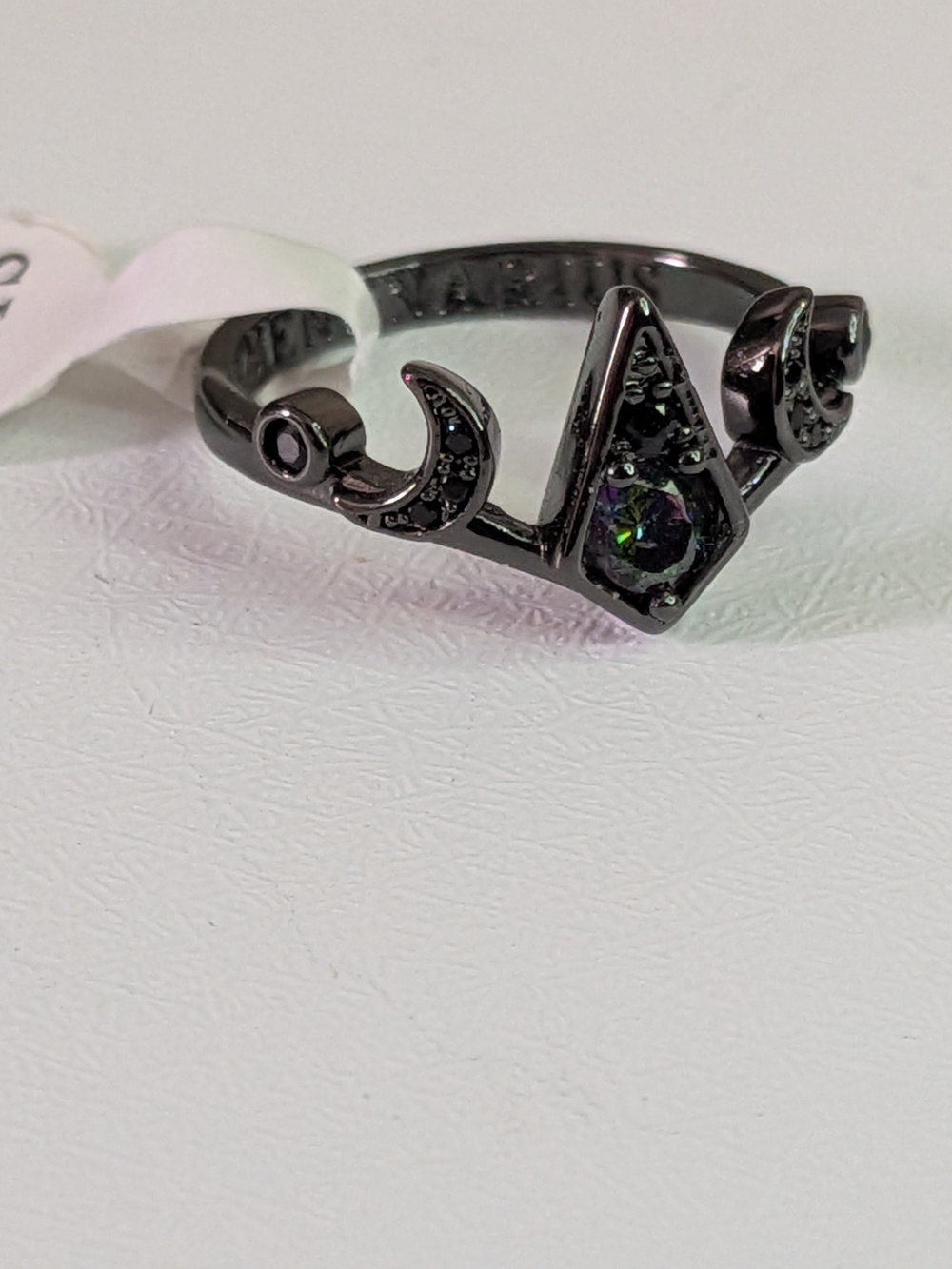 Fragrant Jewels Zodiac Collection: Aquarius Black Crescent Moon & Iridescent